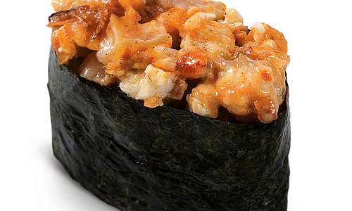 Küpsetatud sushi - mereahven (1tk)